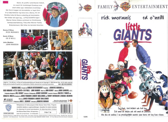 LITTLE GIANTS (vhs-omslag)